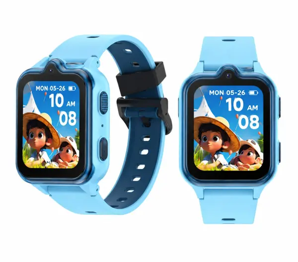 Smartwatch pentru Copii DOOGEE Anyscene S3, Albastru, 4G LTE, Apel Video, GPS + WiFi + LBS, 1.72 LCD, 2GB RAM, 16GB, Camera Duala 2MP + 5MP, IP68, 900mAh, Nano SIM