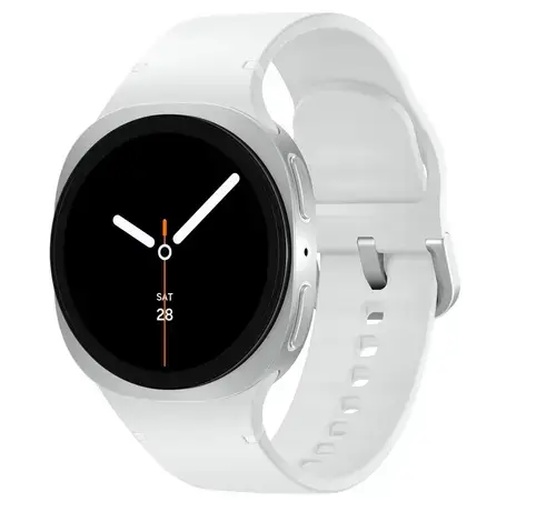 Smartwatch Samsung Galaxy Watch8 40mm LTE, Ecran AMOLED 1.34inch, Bluetooth, NFC, Wi-Fi, Wear OS, 4G, 5 ATM (Argintiu)