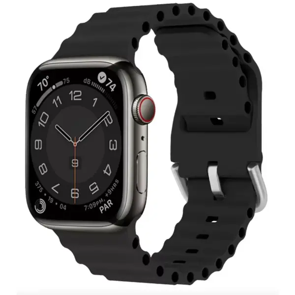 Smartwatch X10 Pro 3 – Ceas Inteligent Ecran Curbat, Full Touch, NFC, Apeluri, Notificari, Monitorizare Sanatate, Rezistent la Apa, Negru