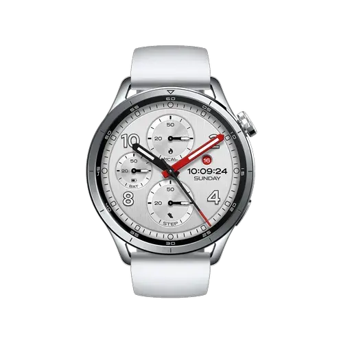 Smartwatch Xiaomi Watch S5, 46mm, Ecran AMOLED 1.48inch, Bluetooth, GPS, 5 ATM, Autonomie 21 de zile (Alb)