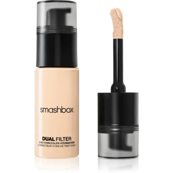 Smashbox DUAL-FILTER 2-in-1 Concealer + Foundation make-up si corector culoare Fair 2 Neutral 23.6 ml