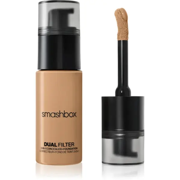 Smashbox DUAL-FILTER 2-in-1 Concealer + Foundation make-up si corector culoare Medium Tan 20 Neutral 23.6 ml