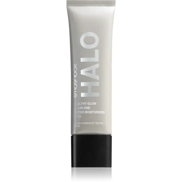 Smashbox Halo Healthy Glow All-in-One Tinted Moisturizer SPF 25 Mini cremă hidratantă nuanțatoare, cu efect de iluminare SPF 25 culoare Fair Light 12 ml