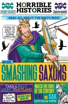 Smashing Saxons (newspaper edition), Paperback/Terry Deary