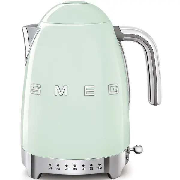Smeg Fierbator electric, Smeg, 2400W, Reglare temperatura, 1,7 L, Verde
