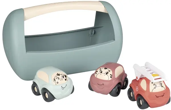 Smoby - Vehicule într-o cutie, 3 bucăți