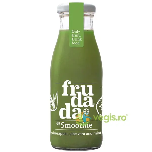Smoothie cu Ananas, Aloe Vera si Menta 250ml