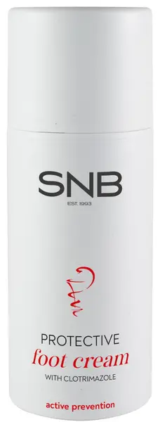 SNB Professional Cremă protectoare pentru picioare cu clotrimazol, 100 ml