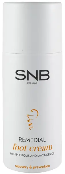 SNB Professional Cremă regeneratoare pentru picioare cu propolis și ulei de lavandă, 100 ml