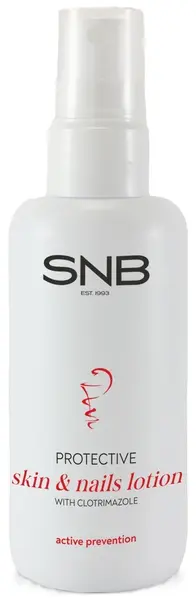 SNB Professional Loțiune protectoare pentru piele și unghii cu clotrimazol, 100 ml