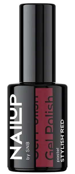 SNB Professional NailUP Oja cu gel ,Roșu elegant, 6 ml