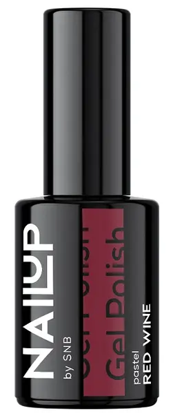 SNB Professional NailUP Oja cu gel , Vin roșu, 6 ml