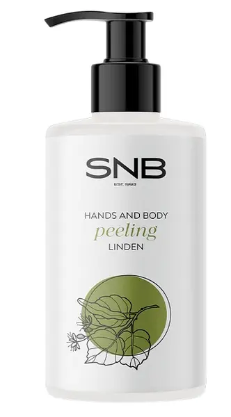 SNB Professional Peeling pentru mâini și corp cu lime, 250 ml