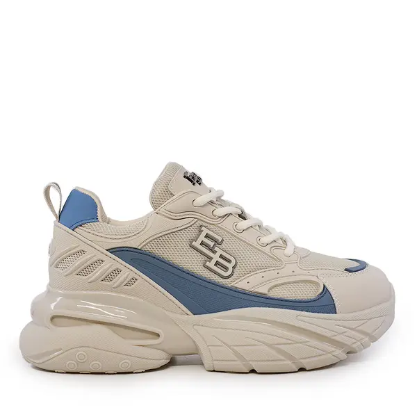 Sneaker femei Enzo Bertini gri din piele și textil 3861DP191GH