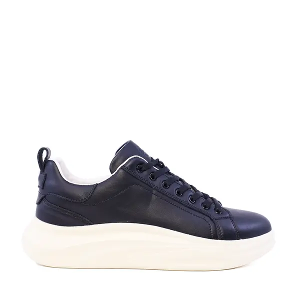 Sneakers bărbați Benvenuti negri din piele 1921BP0078N