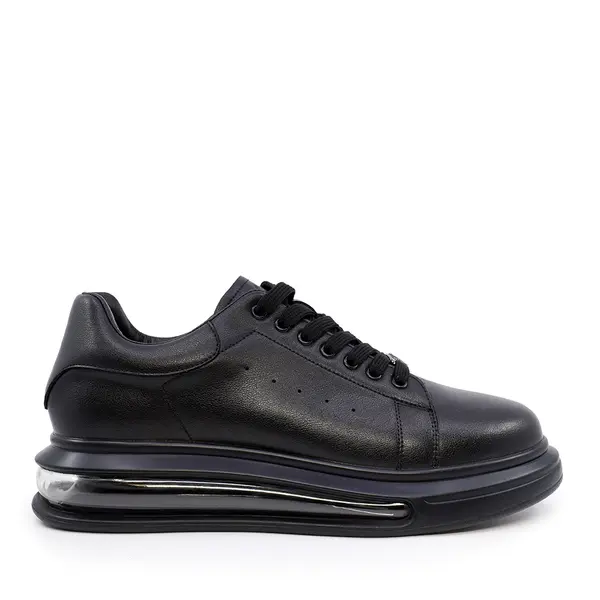 Sneakers bărbați Benvenuti negri din piele 3852bp317n