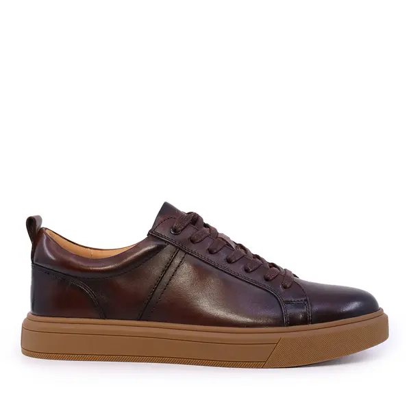 Sneakers bărbați Luca di Gioia maro din piele 2931BP2501M