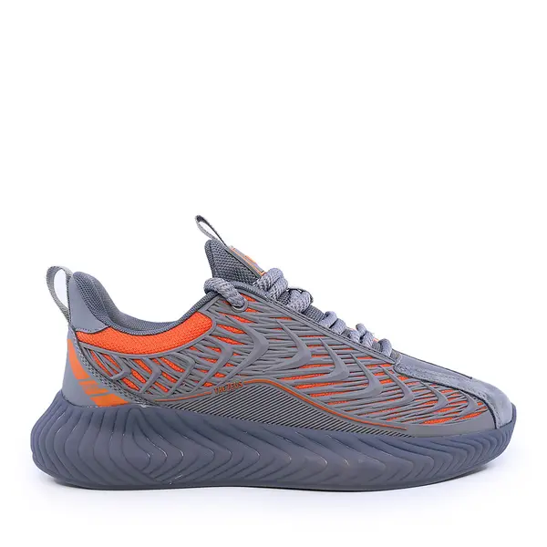 Sneakers bărbați Thezeus gri din material textil 3731BPS5875VGRPO