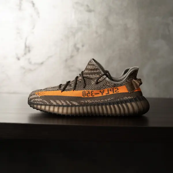 SNEAKERS BARBATI YEEZY SPLY-350 STREETWEAR BROWN ORANGE ABYZ17 (MĂRIME: 42)