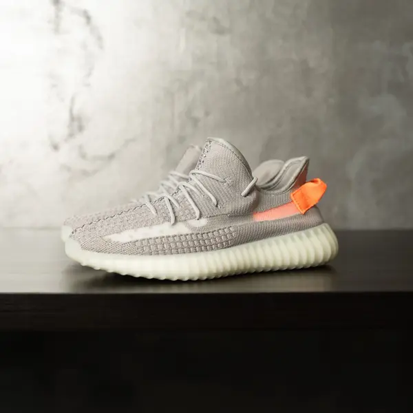 SNEAKERS BARBATI YEEZY SPLY-350 STREETWEAR LIGHT GREY ORANGE ABYZ18 (MĂRIME: 44)