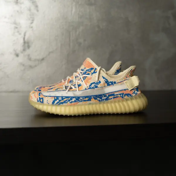 SNEAKERS BARBATI YEEZY SPLY-350 STREETWEAR ORANGE BLUE CAMO ABYZ23 (MĂRIME: 42)