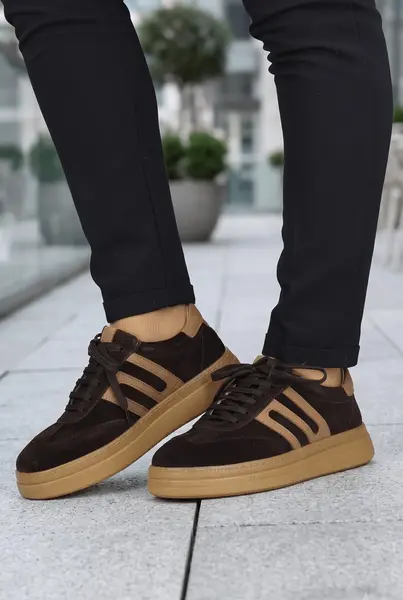 Sneakers din Piele Intoarsa MARO - GEZ CAFFE