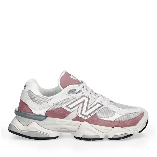 Sneakers femei New Balance 9060 albi din piele și textil 2871DPS906040VVRO