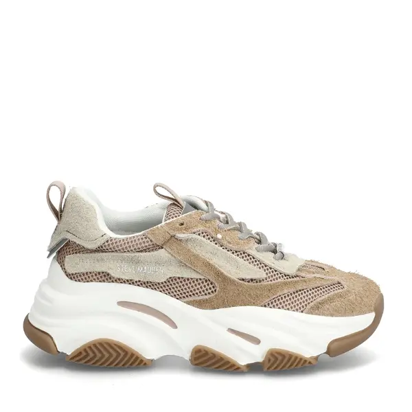 Sneakers Steve Madden Possesion maro din piele și textil 1460DPPOSSESSION-EVMD