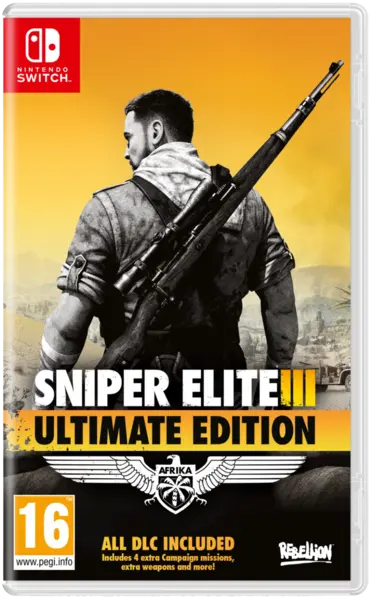 Sniper Elite 3 Ultimate Edition PlayStation 3|PlayStation 4|Xbox 360|Nintendo Switch|Xbox One|PC