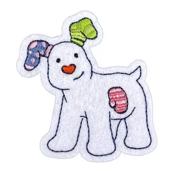 Snowdog Sew On Patch, Paperback/***