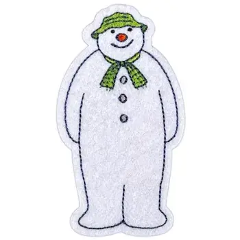 Snowman Sew On Patch, Paperback/***