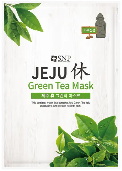 SNP Jeju Rest Masca pentru față Green Tea, 22 ml