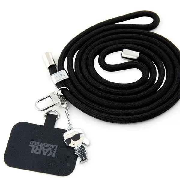 Snur Telefon Karl Lagerfeld Ikonik Karl, Negru