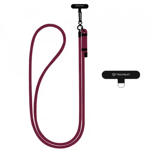 Snur Telefon Techsuit RCS1-28, Rosu Inchis