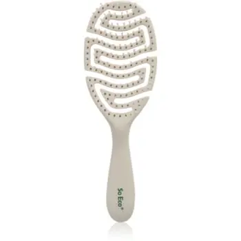 So Eco Flexi Curve Detangling Brush perie ovală pentru par usor de pieptanat