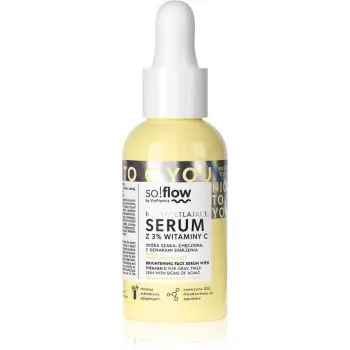 so!flow Brightening Face Serum With Vitamin C ser cu efect iluminator cu vitamina C