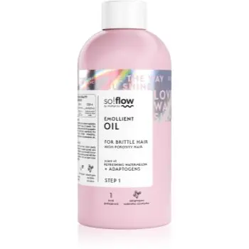 so!flow High Porosity Hair Emollient Oil ulei hidratant petru par fragil si fara vlaga