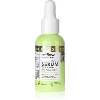 so!flow Normalizing Face Serum With Zinc ser facial cu zinc