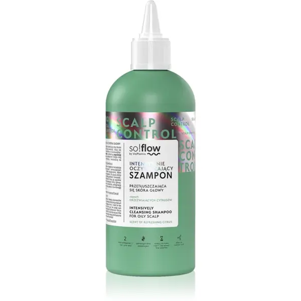 so!flow Oily Scalp Intensively Cleansing Shampoo sampon pentru curatare pentru un scalp seboreic 200 ml
