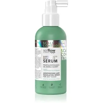 so!flow Oily Scalp Moisturising and Regulating Serum ser pentru pielea problematică și grasă