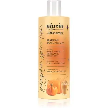 so!flow Pumpkin Time Regenerating Shampoo sampon pentru regenerare pentru păr uscat și fragil