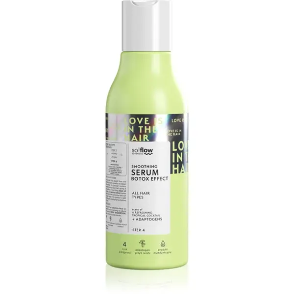 so!flow Smoothing Serum Botox Effect ser netezire pentru toate tipurile de păr 150 ml