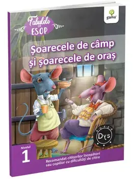 Soarecele de camp si soarecele de oras. Nivelul 1/Esop