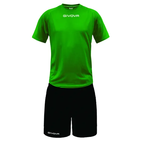 Soccer Pack M, Tricou verde, șort negru