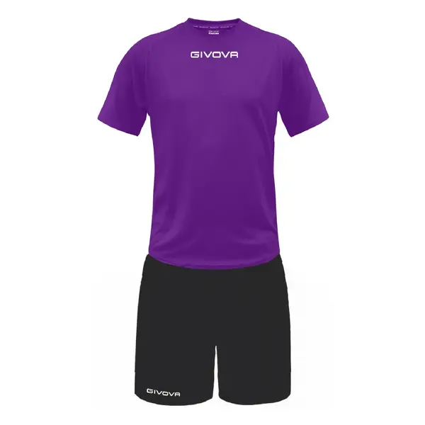 Soccer Pack XS, Tricou mov, șort negru