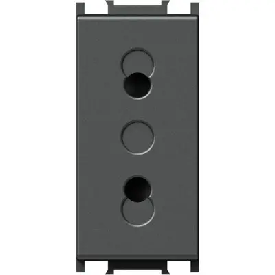 SOCKET EURO+KS2P 10A 250V~ 1M , TEM Modul TEM-VM20AT-U