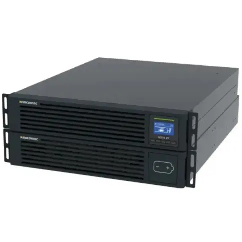 SOCOMEC UPS Socomec NeTYS RT, tip online, 5000VA, 5000W, afisaj LCD, Negru