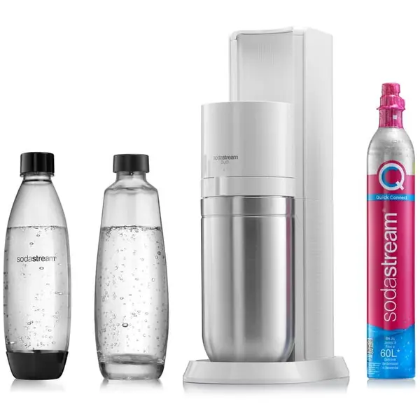 SodaStream Aparate de preparare sifon Sodastream DUO, 2 sticle, Alb