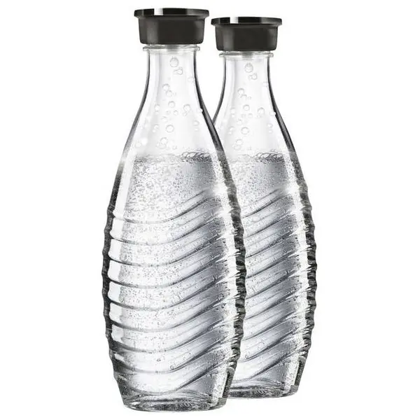 SodaStream Set 2 carafe de sticla Sodastream 615 ml , pentru aparate Crystal sau Penguin