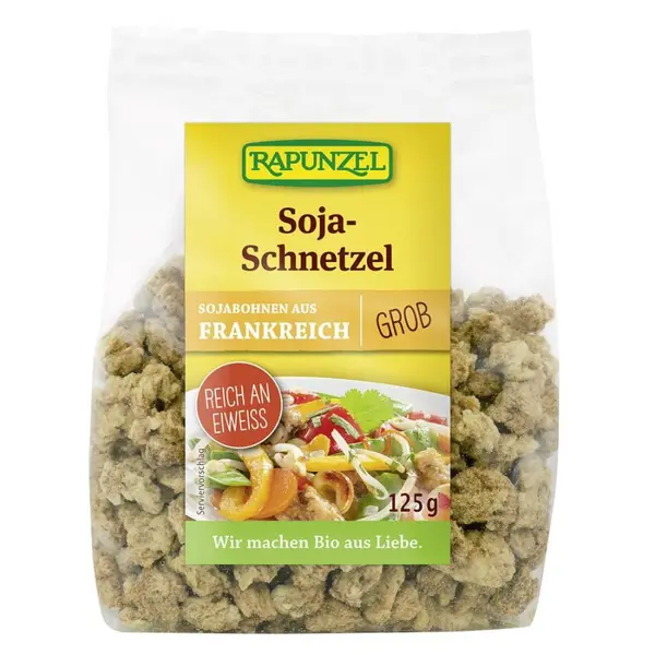 Soia bucati mari, eco - 125 g